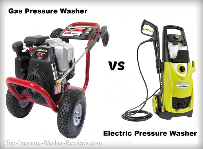 Electric vs Gas Pressure Washer