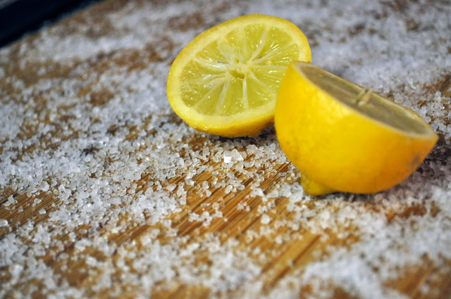 Clean Cutting Board