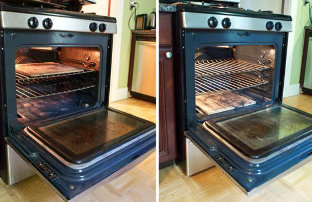 clean oven