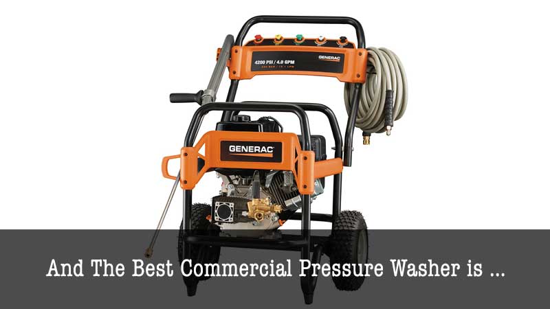 top Commercial Pressure Washer