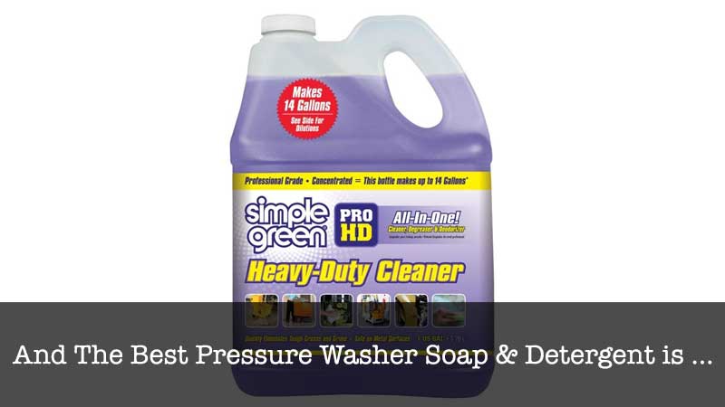 top Pressure Washer Soap and Detergent