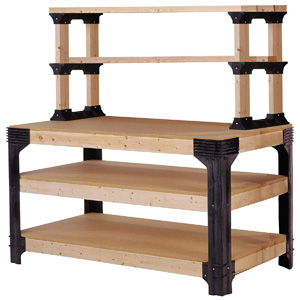Hopkins 2x4basics Work Bench and Shelving