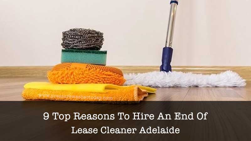end of lease cleaner