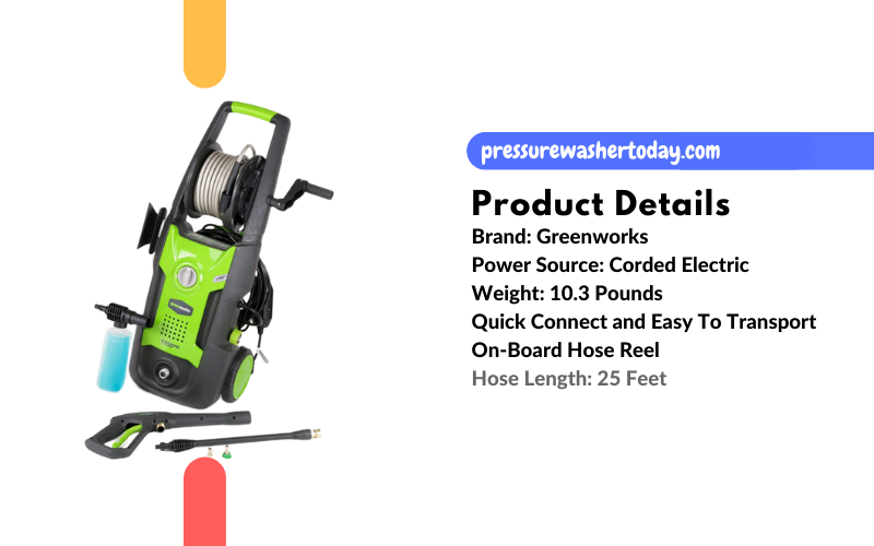 Greenworks 1700 Pressure Washer