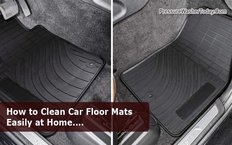 How to Clean Car Floor Mats