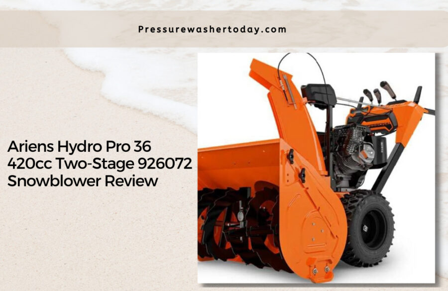 Ariens Hydro Pro 36 420cc TwoStage 926072 Snowblower Review