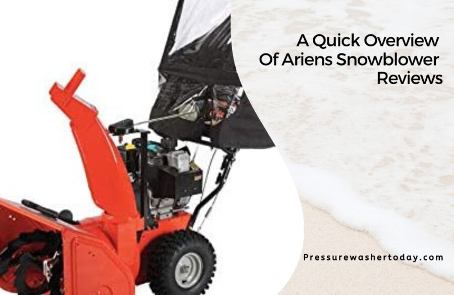 Ariens Snowblower Reviews