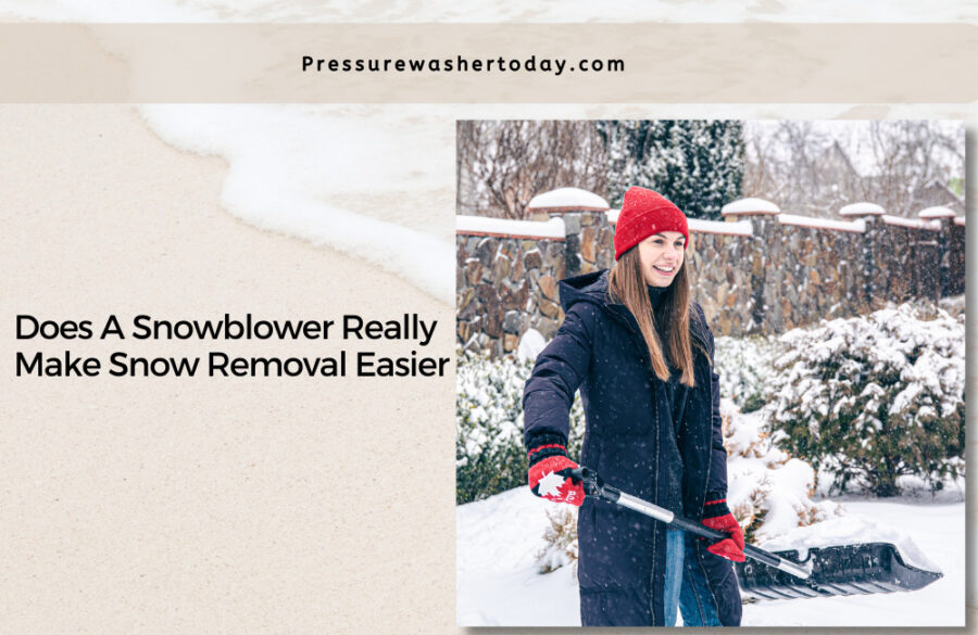Snow Removal Easier